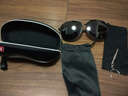夜行狼（YEXINGLANG）太阳镜男款偏光驾驶镜司机男士加大框大框墨镜蛤蟆眼镜 黑框黑灰片 实拍图