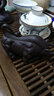 瓷牌茗茶具（cipaiming teaset）瓷牌茗 精品紫砂茶宠喷水财源滚滚三足招财金蟾茶道配件茶盘摆件 势不可挡(茶宠) 实拍图