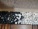 鹅卵石雨花石原石精品高抛光五彩石头装饰铺地鱼缸园艺盆景 精黑2-3cm一元硬币大小【5斤装】 实拍图