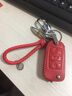 适用于斯柯达钥匙包真皮钥匙套柯米克昕锐明锐柯迪亚克速派柯珞克晶锐男女汽车装饰钥匙扣保护壳 斯柯达A款红色 实拍图