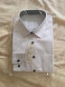 【138两件】【品质好货】帝创者男装衬衫男2022春季新款男士职业商务休闲正装纯色抗皱衬衣长袖衬衫男 CX606浅蓝 M 实拍图