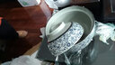 LICHEN 景德镇陶瓷碗 日韩式大号方便面碗 带盖泡面碗 汤碗 蓝富贵口径16.5厘米 实拍图