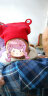 李晨曦（Lichenxi） 婴儿帽子秋冬季新生儿胎帽0-12个月针织棉线婴幼儿男女宝宝帽 青蛙二件套红色 均码（0-12个月宝宝） 晒单实拍图