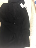 金利来【含羊毛】秋冬季男士厚实可拆卸帽子中长款大衣外套 99-黑色 XL 晒单实拍图