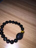 石传百世金发晶手串男女金发晶手链钛晶手链生日礼物送女友 黑发晶手链珠径12毫米 实拍图