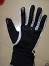 欧鹿雅顿手套男秋冬韩版保暖加绒加厚防风骑车触屏开车防滑防水男士手套 黑灰 均码弹力大 实拍图