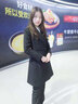 芭妃娅职业装毛呢大衣女中长款韩版加棉加厚工作服黑色呢子外套银行工装 971黑色 S 实拍图