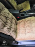 笨斯基汽车坐垫冬季保暖车垫办公椅单片坐垫短毛绒加厚冬天棉座垫座套 咖啡色后排单件 实拍图