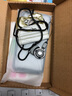 新爵 苹果x手机壳贝壳iphone8plus 6splus 7plus se2玻璃超薄全包潮牌女款 苹果X 5.8 幻夜黑 实拍图