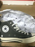 匡威（Converse）男鞋女鞋 ALL STAR系列经典帆布鞋休闲情侣休闲鞋学生板鞋 【常青黑高】侧边加厚橡胶 101010 41.5 实拍图