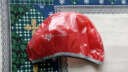 洛克兄弟（ROCKBROS）自行车头盔防雨罩山地车公路骑行头盔防雨帽防尘头套骑行装备 绿色-头盔防雨罩（升级压胶款） 实拍图