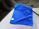 爱车安全之家洗车大毛巾吸水加厚细纤维干发抹布擦玻璃擦车巾汽车用汽车用品 【推荐】(30*70cm)蓝色约80g/条 实拍图