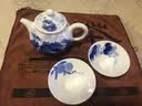 末都景德镇陶瓷功夫茶杯主人杯白瓷茶碗手绘青花瓷斗笠杯茶盏品茗单杯 葡萄款【50ML】 实拍图