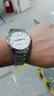 西腾（CITOLE） 2025款日历防水钢带男手表女款情侣表一对商务时尚石英表5185 CT5185钢带玫白男 实拍图