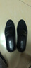 沙驰男鞋秋季商务正装鞋真皮牛皮套脚透气羊皮懒人软底耐磨鞋商场同款 黑色 42 实拍图