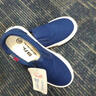 回力童鞋2025秋季新款男女童四季可穿单鞋学生舒适棉麻布鞋儿童帆布鞋 蓝色（套脚） 31 鞋内长约20cm 实拍图
