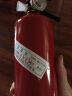 简易式水基灭火器 车载年检套装车用灭火器家用水基灭火器580ml汽车三角架警示牌汽车应急救援工具套装 窄版警示牌+水基灭火器+收纳包年检组合套 实拍图