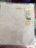 艾路丝婷T恤女新款夏季女装上衣女士短袖V领体恤打底衫 白色 160/84A/M 实拍图