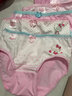 Hello Kitty女童内裤棉凯蒂猫女孩三角裤玉桂狗儿童短裤透气抗菌中大童底裤 C款 4条装 55579 110 适合100-110 实拍图