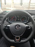 奥迈尔 大众真皮手缝方向盘套新探岳途昂途岳朗逸高尔夫7速腾凌渡宝来POLO迈腾帕萨特途观L把套改装 黑色黑线两侧打孔 帕萨特专用 实拍图