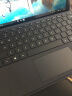 微软（Microsoft）Surface pro 10 9 8 X键盘盖微软平板电脑原装磁吸特制版欧蒂兰材质 多色可选 Pro 10/9/8/X原装单键盘 亮铂金 实拍图