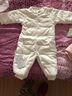 优奇婴儿冬季连体衣宝宝过年拜年衣服新生儿满月服秋冬新款保暖衣 【福禄吉祥】帽子+袜子 66cm 实拍图
