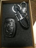 适用于奔驰钥匙包真皮钥匙套C级E级GLC级A级B级GLA级S级GLK级专用保护套男女汽车钥匙扣保护壳 奔驰D款黑色（插入启动） 实拍图