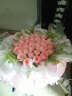 鹊缘情人节鲜花红玫瑰花同城配送女朋友老婆生日礼物花束全国送花上门 33朵混色玫瑰-经典款 实拍图