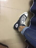 匡威（Converse）男鞋女鞋 ALL STAR系列经典帆布鞋休闲情侣休闲鞋学生板鞋 【常青黑高】侧边加厚橡胶 101010 41 实拍图