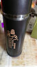 万事达 紫砂杯内胆保温杯男女商务办公水杯泡茶磁化杯子礼品杯直杯定制logo 黑珍珠 实拍图
