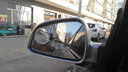 独步者（DUBUZHE）汽车后视镜小圆镜360度可调盲点 倒车辅助镜汽车通用品玻璃广角镜 吸盘款银色【雨眉黑色】 实拍图