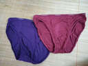 浪莎langsha男士内裤4条装三角裤男竹纤维性感低腰U凸 舒适透气 L6838性感纯色 XL(175/100) 实拍图