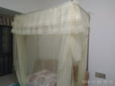 圣安贝（ShenAnBei） 圣安贝 蚊帐不锈钢加厚30MM粗管伸缩1.8m三开门免打墙 米黄一代U形三开门 200cm*150cm*220cm 长宽高 实拍图
