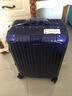 纯奢高颜值铝框拉杆箱行李箱旅行箱登机箱双隔板万向轮男女学生箱子 TSA密码锁·抗压铝框·优雅蓝 22英寸 【托运箱3-7天】 实拍图