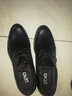零度Zero皮鞋男正装鞋大头宽脚软底舒适休闲男士皮鞋耐磨英伦风商务鞋 黑色 44 (270mm) (偏大一码) 实拍图