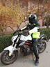 赛羽（SCOYCO）摩托车通勤赛车服骑士防摔机车夏季骑行服套装男款摩托车骑行装备 JK329上衣+裤子套装（黑色) CE级防护 大面积网眼透气 2XL 实拍图