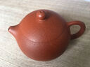 一茗金砂 宜兴紫砂壶泡茶壶名家吴海良原矿梨皮朱泥壶全手工大球孔西施壶 190CC小品 实拍图