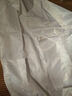 厚创 条纹防静电大褂无尘服静电衣防尘服防护服食用品电子车间防静电服工作服（如需定制请联系客服） 白色大褂 XL 实拍图