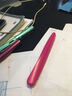 百利金 德国彩色钢笔Twist学生铱金练字笔P457扭扭笔 粉红色 EF尖 实拍图