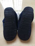 和居优品 （3双9折）冬季棉拖鞋防滑情侣室内拖鞋月子保暖厚底家居拖鞋 boss藏青 280/42-43适合(41-42脚) 实拍图