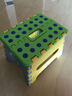 百优汇大号塑料折叠凳子户外成人便携矮凳加厚小板凳高凳儿童茶几坐板凳 长30cm宽22.5cm高26.5cm 颜色随机一个 实拍图