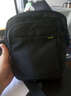 亨得利 商务男包单肩包竖款方形休闲运动牛津布腰包斜挎包 2180黑色 实拍图