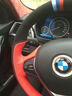 梵汐适用宝马方向盘套冬季三系X1五系X3/X5/I3/530手缝车内装饰用品 款式A3 实拍图