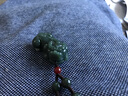 博文玉润和田玉貔貅吊坠青玉貔貅挂件玉佩饰品男女十八罗汉项链附鉴定证书 貔貅配和田玉圆珠项链 实拍图