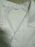 厚创 条纹防静电大褂无尘服静电衣防尘服防护服食用品电子车间防静电服工作服（如需定制请联系客服） 白色大褂 L 实拍图