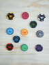 游戏大陆（gameland）麦穗黏土德州扑克筹码 德扑棋牌室麻将专用圆片筹码币14克粘土 【今日秒杀】10片40mm蓝色无面值 实拍图