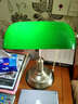 冠雅 美式复古书房办公全铜台灯民国老上海绿色仿古银行老式阅读台灯 全铜黑金铜【铜材灯体】 配5瓦三色灯泡 实拍图