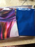 杭丝路真丝丝巾小方巾防晒纯色围巾女手帕杭州丝绸围脖52cm送人礼物 宝蓝色纯真丝加厚小方巾 实拍图