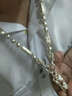 梦至尊 男士项链男款龙头990银链子男生首饰银饰品配饰送老公礼物 粗6毫米长55厘米重约33克 实拍图