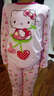 Hello Kitty女童内衣套装棉儿童秋衣套装秋冬秋衣秋裤家居服睡衣裤秋装 【春秋A款】紫色 55210 120 适合115-125cm 实拍图